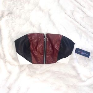 One ❤️ Clothing Los Angeles Zip-up Bandeau